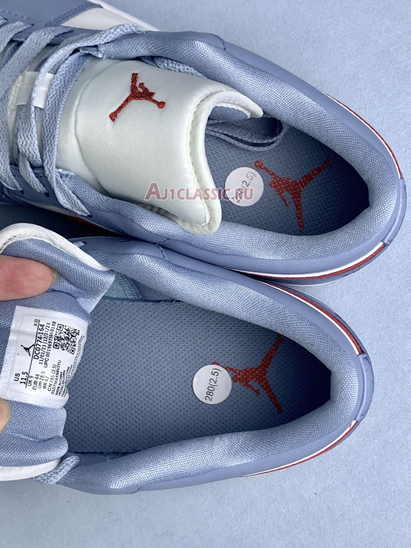 New Air Jordan 1 Low "Blue Whisper Dune Red" DC0774-164 Shoes