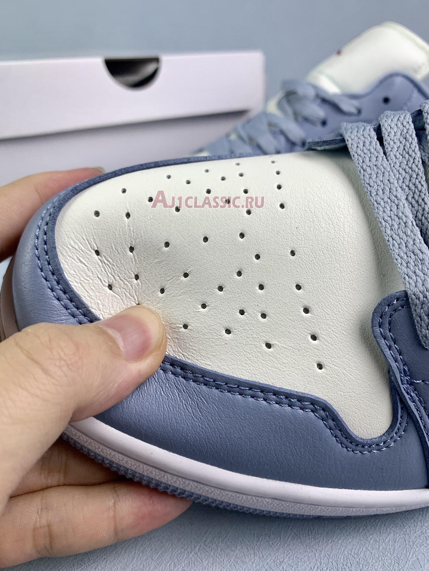 New Air Jordan 1 Low "Blue Whisper Dune Red" DC0774-164 Shoes