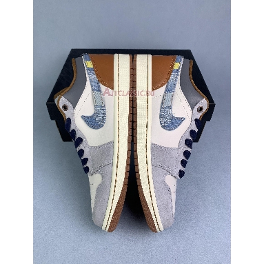 Buy Air Jordan 1 Low SE "Repaired Denim Swoosh" FZ5042-041 Quality Reps Replicas Shoes