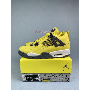 Buy Air Jordan 4 Retro "Lightning 2021" CT8527-700 Quality Reps Replicas Shoes