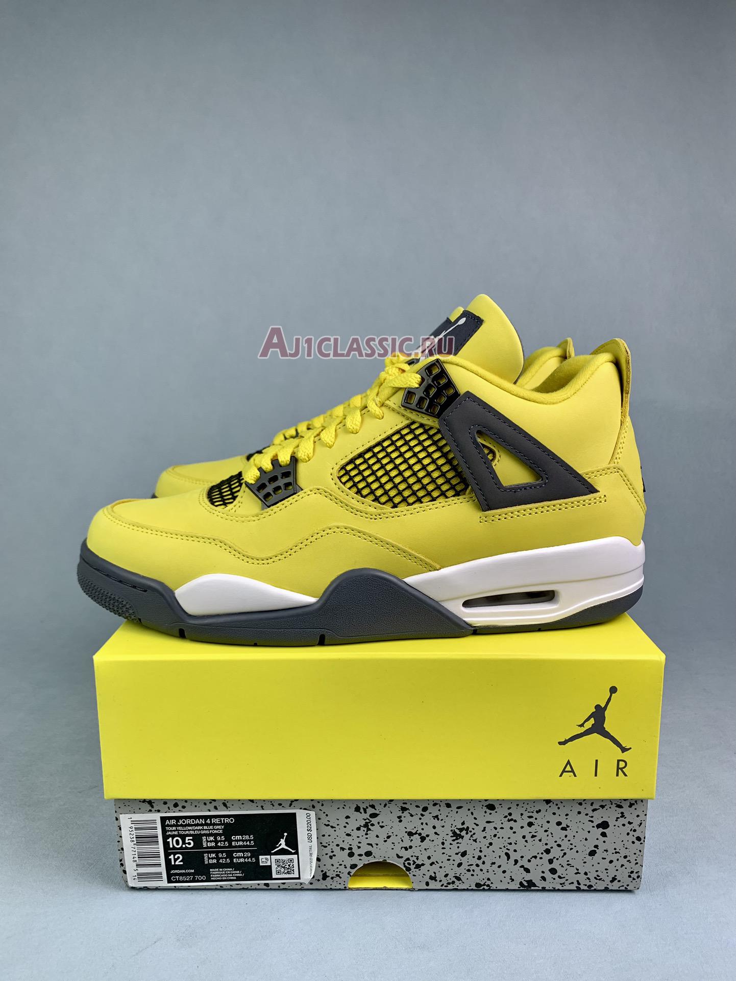 jordan 4 retro lightning