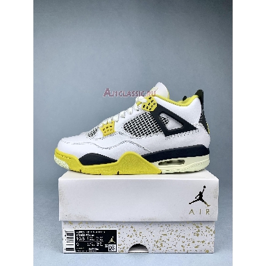 Buy Air Jordan 4 Retro "Vivid Sulfur" AQ9129-101 Quality Reps Replicas Shoes