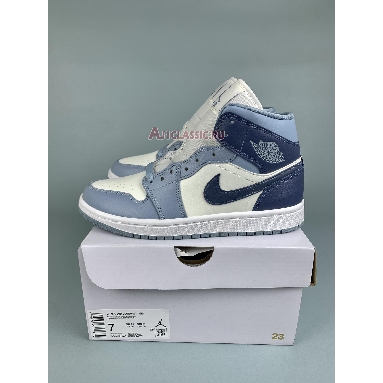 Buy Air Jordan 1 Mid "Diffused Blue" BQ6472-140 Quality Reps Replicas Shoes