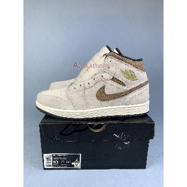 Buy Air Jordan 1 Mid SE "Brown Elephant" DZ4129-102 Quality Reps Replicas Shoes