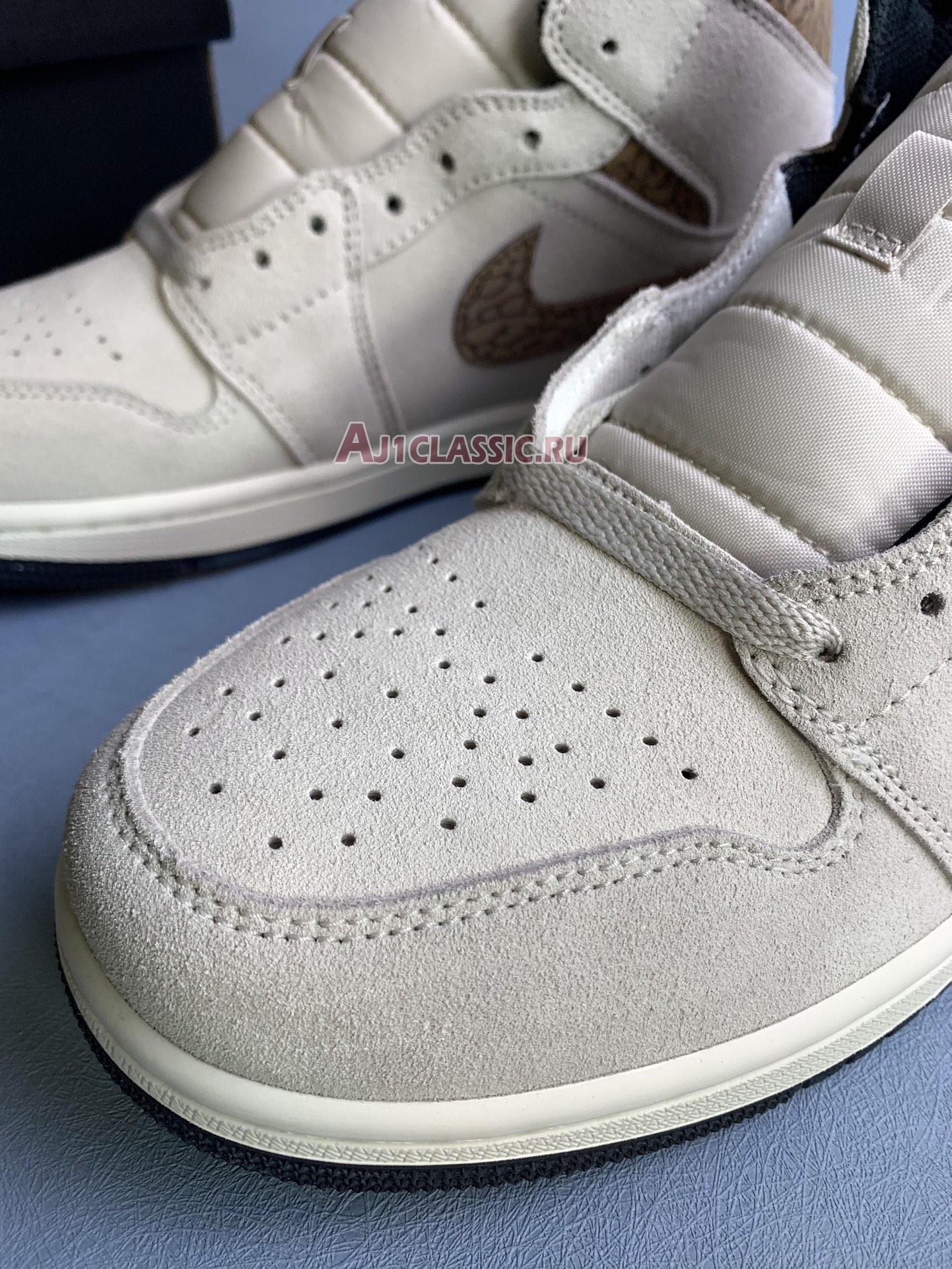 New Air Jordan 1 Mid SE "Brown Elephant" DZ4129-102 Shoes