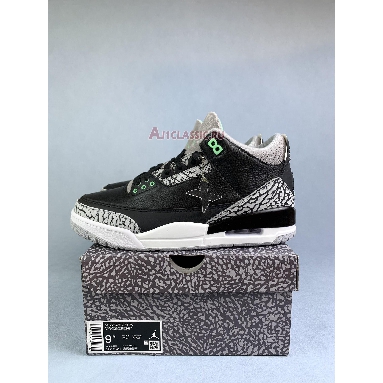 Buy Air Jordan 3 Retro "Green Glow" CT8532-031 Quality Reps Replicas Shoes