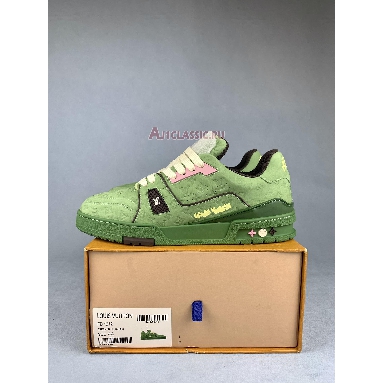 Buy Louis Vuitton by Tyler The Creator LV Trainer "Green" 1ACR6C Quality Reps Replicas Shoes
