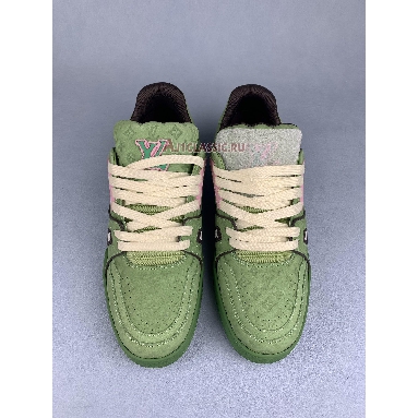 Buy Louis Vuitton by Tyler The Creator LV Trainer "Green" 1ACR6C Quality Reps Replicas Shoes