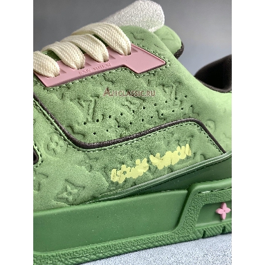 Buy Louis Vuitton by Tyler The Creator LV Trainer "Green" 1ACR6C Quality Reps Replicas Shoes