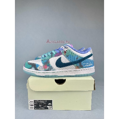 Buy Futura Laboratories x Nike Dunk Low SB "Bleached Aqua" HF6061-400 Quality Reps Replicas Shoes
