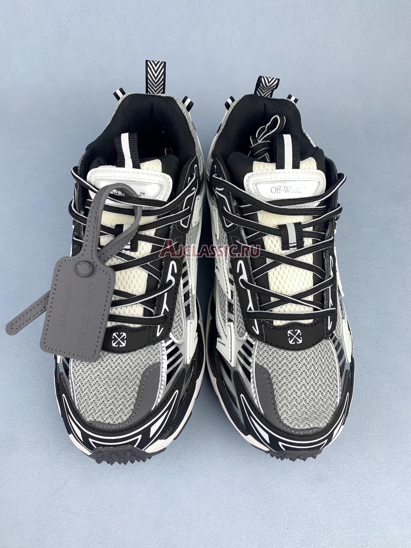 New Off-White Be Right Back "Grey Black" Sneakers OMIA295C99FAB0010510 Shoes
