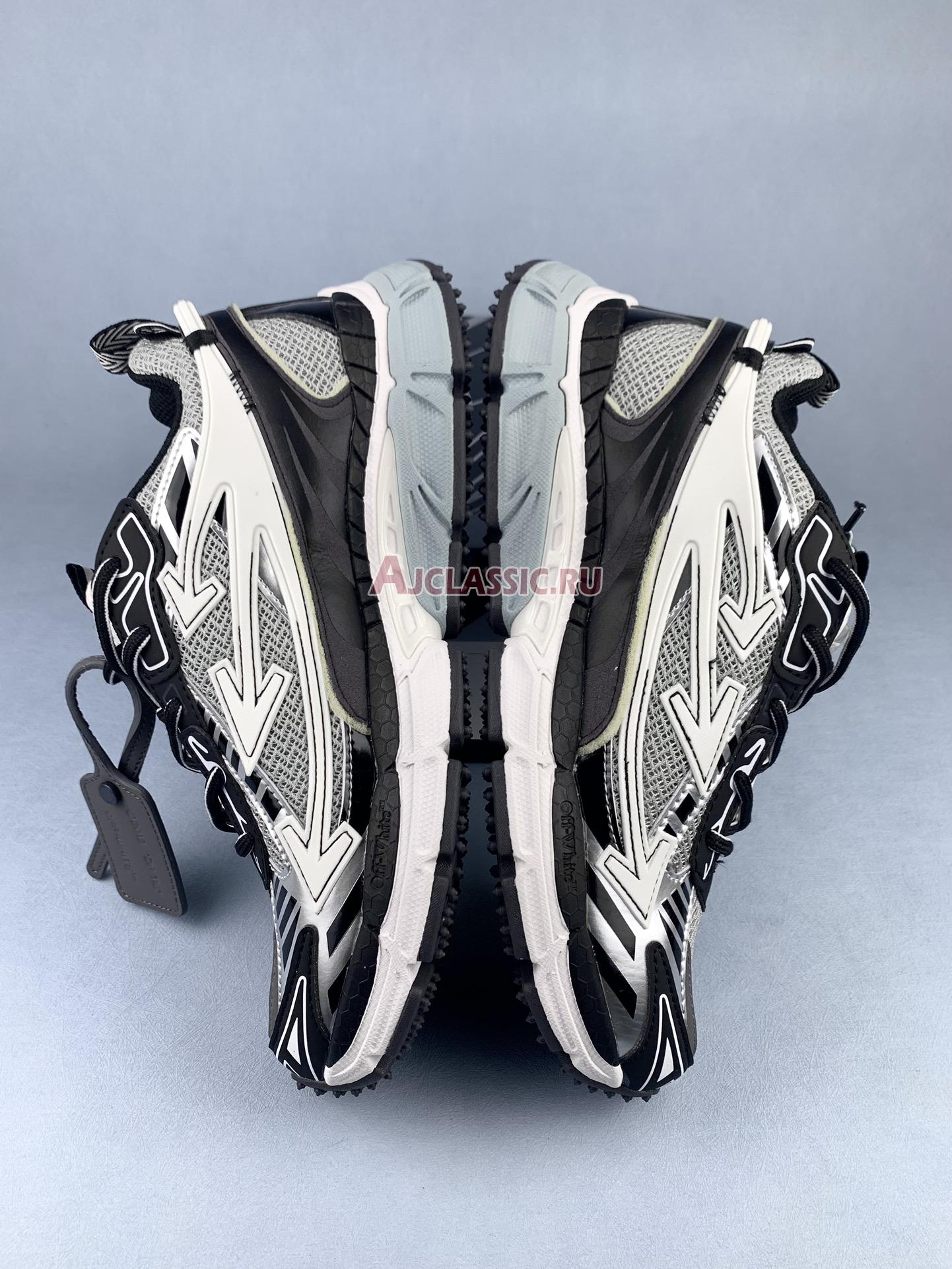 New Off-White Be Right Back "Grey Black" Sneakers OMIA295C99FAB0010510 Shoes