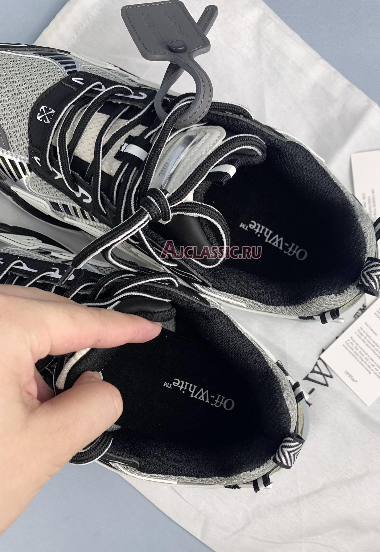 New Off-White Be Right Back "Grey Black" Sneakers OMIA295C99FAB0010510 Shoes