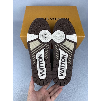 Buy Louis Vuitton by Tyler the Creator LV "White Mocha" Trainer Sneaker 1ACR5I Quality Reps Replicas Shoes