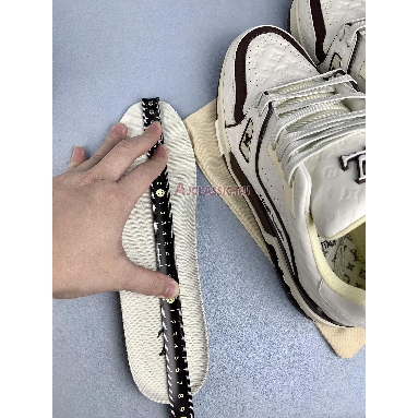 Buy Louis Vuitton by Tyler the Creator LV "White Mocha" Trainer Sneaker 1ACR5I Quality Reps Replicas Shoes