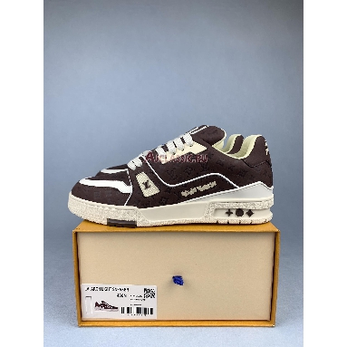 Buy Louis Vuitton by Tyler the Creator LV "Mocha" Trainer Sneaker 1ACR67 Quality Reps Replicas Shoes