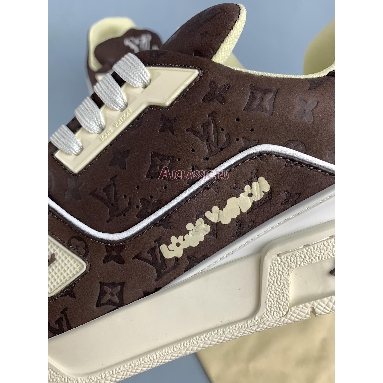 Buy Louis Vuitton by Tyler the Creator LV "Mocha" Trainer Sneaker 1ACR67 Quality Reps Replicas Shoes
