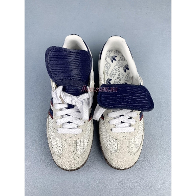 Buy Adidas Samba LT "Crystal White Dark Blue" IE9169 Quality Reps Replicas Shoes