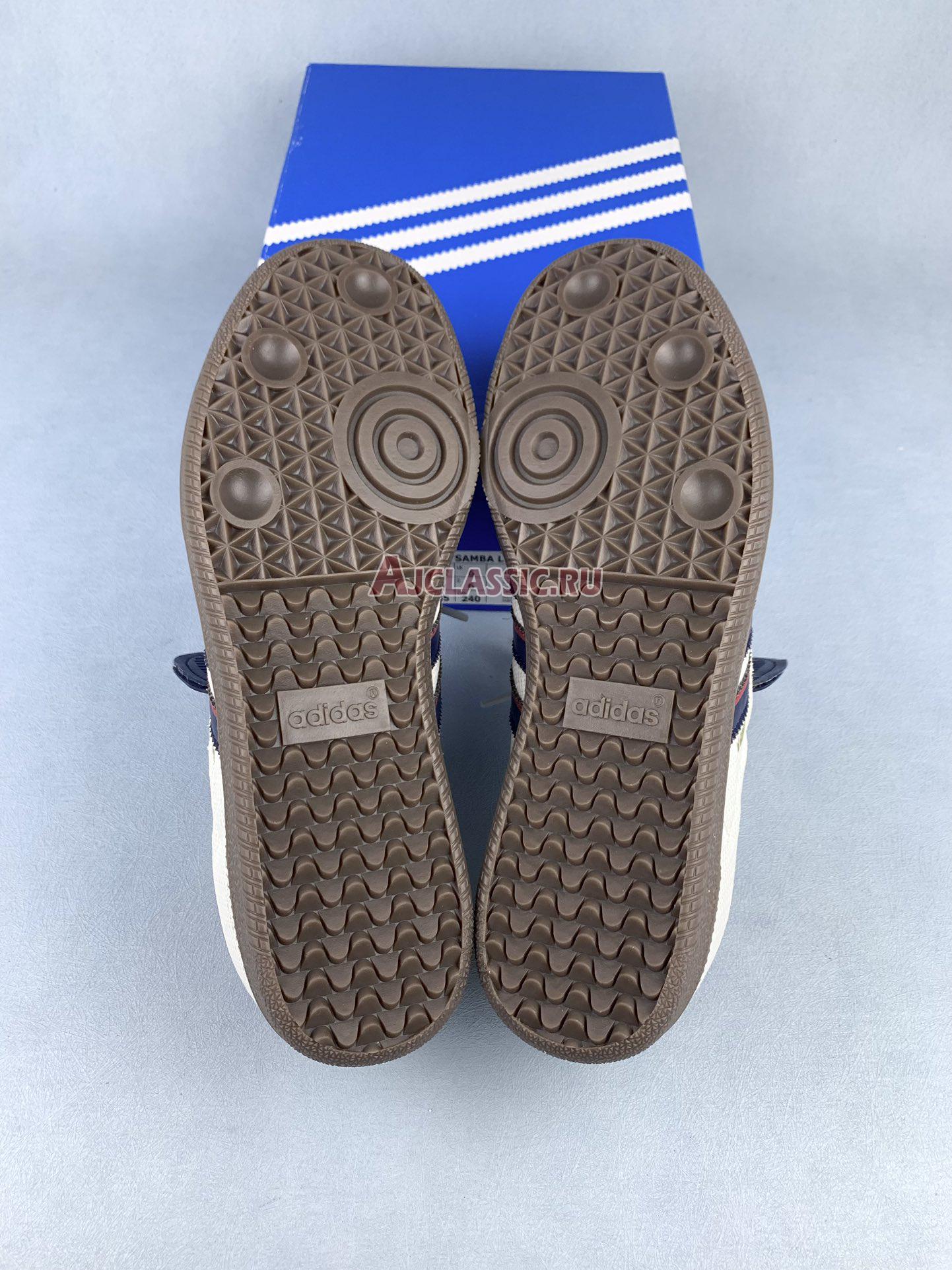New Adidas Samba LT "Crystal White Dark Blue" IE9169 Shoes