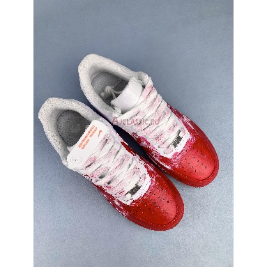 Buy Nike Air Force 1 Low 07 "Custom Blood Stained White Red" CW2288-111-4 Quality Reps Replicas Shoes