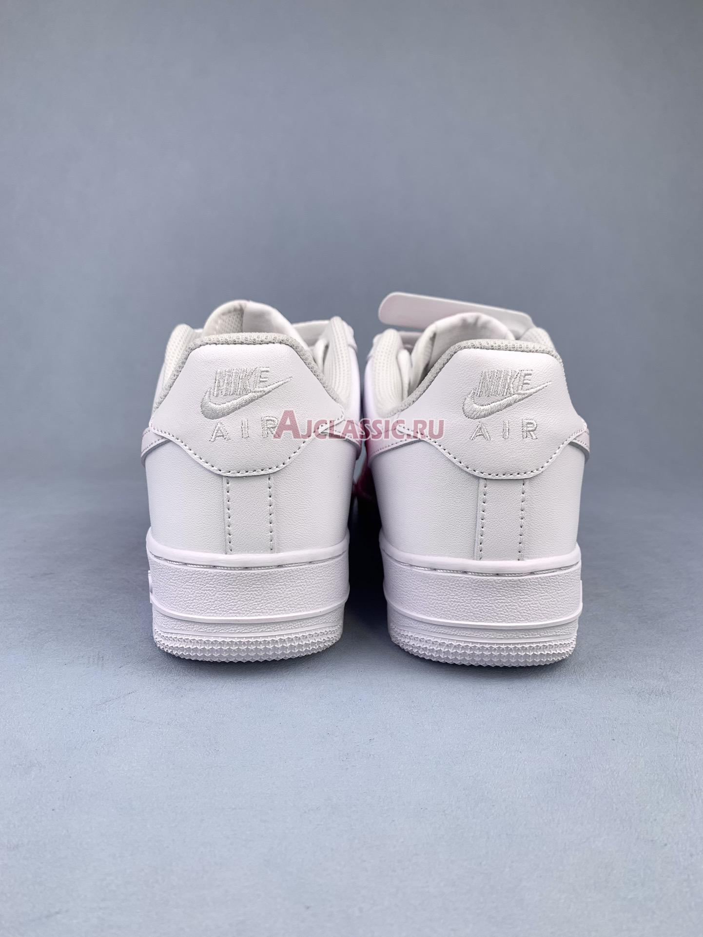 New Nike Air Force 1 Low 07 "Custom Blood Stained White Red" CW2288-111-4 Shoes