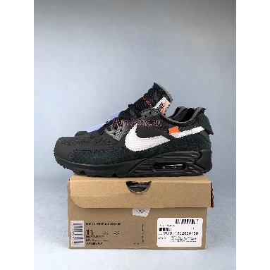 Buy Off-White x Nike Air Max 90 "Black" AA7293-001 Quality Reps Replicas Shoes