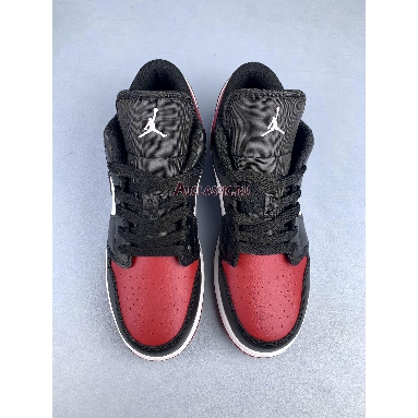Buy Air Jordan 1 Low "Bred Toe" 553560-612 Quality Reps Replicas Shoes