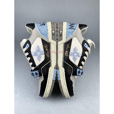 Buy Louis Vuitton LV Trainer Sneaker "Blue Grey Black" 1AC510 Quality Reps Replicas Shoes