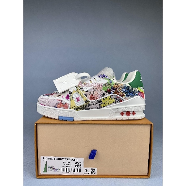 Buy Louis Vuitton LV Trainer Sneaker "Comic Motifs Multi" 1AB9XI Quality Reps Replicas Shoes