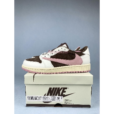 Buy Travis Scott x Air Jordan 1 Retro Low OG SP "Dark Pony Pink Oxford" DZ4137-206 Quality Reps Replicas Shoes