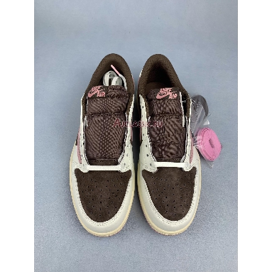 Buy Travis Scott x Air Jordan 1 Retro Low OG SP "Dark Pony Pink Oxford" DZ4137-206 Quality Reps Replicas Shoes