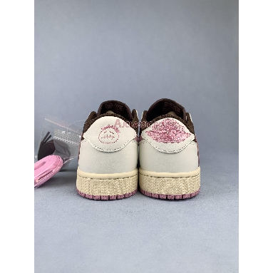 Buy Travis Scott x Air Jordan 1 Retro Low OG SP "Dark Pony Pink Oxford" DZ4137-206 Quality Reps Replicas Shoes