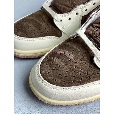 Buy Travis Scott x Air Jordan 1 Retro Low OG SP "Dark Pony Pink Oxford" DZ4137-206 Quality Reps Replicas Shoes