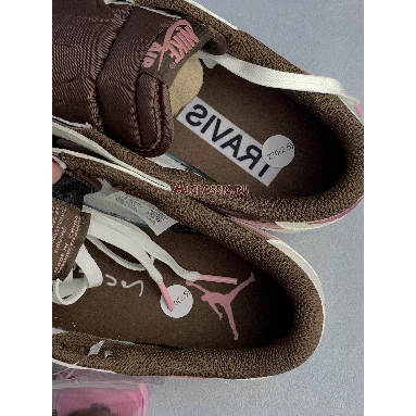 Buy Travis Scott x Air Jordan 1 Retro Low OG SP "Dark Pony Pink Oxford" DZ4137-206 Quality Reps Replicas Shoes