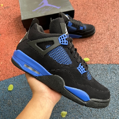 Buy Air Jordan 4 Retro "Blue Thunder" CT8527-018 Quality Reps Replicas Shoes