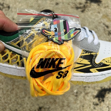 Buy Division Street x Nike Dunk Low "What The Duck" Away HV1454-100 Quality Reps Replicas Shoes