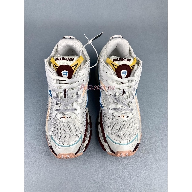 Buy Balenciaga Runner Sneaker "White Yellow Blue" 772767W3RMU9754 Quality Reps Replicas Shoes