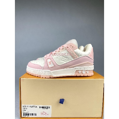 Buy Louis Vuitton LV Trainer Sneaker "Pink" 1AGZCT Quality Reps Replicas Shoes