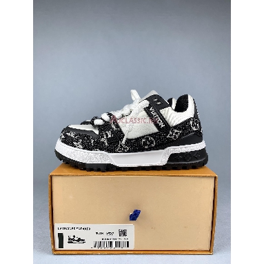Buy Louis Vuitton LV Trainer Maxi Sneaker "Black White" 1ACXAK Quality Reps Replicas Shoes