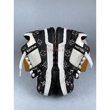Buy Louis Vuitton LV Trainer Maxi Sneaker "Black White" 1ACXAK Quality Reps Replicas Shoes