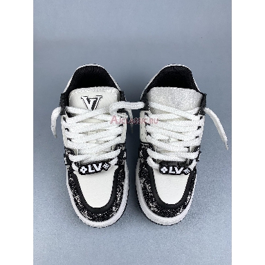 Buy Louis Vuitton LV Trainer Maxi Sneaker "Black White" 1ACXAK Quality Reps Replicas Shoes