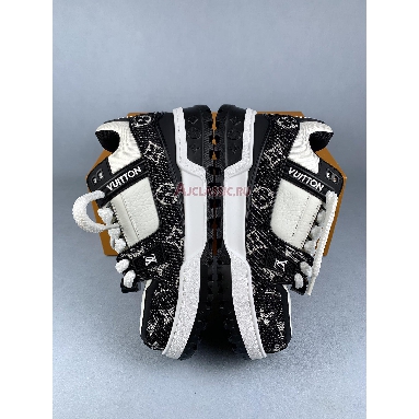 Buy Louis Vuitton LV Trainer Maxi Sneaker "Black White" 1ACXAK Quality Reps Replicas Shoes