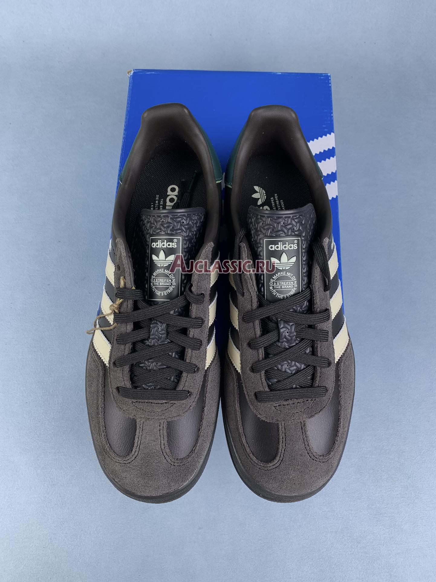 New Adidas Gazelle Indoor "Black Brown Green" IH0374 Shoes