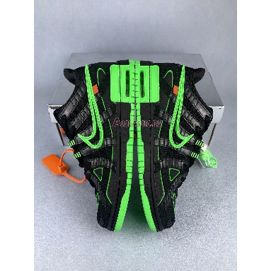 Buy Off-White x Nike Air Rubber Dunk "Green Strike" CU6015-001-2 Quality Reps Replicas Shoes