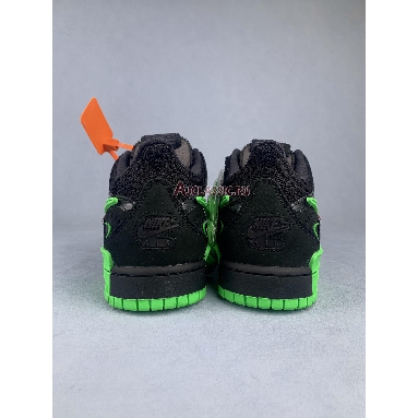 Buy Off-White x Nike Air Rubber Dunk "Green Strike" CU6015-001-2 Quality Reps Replicas Shoes