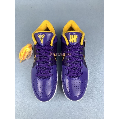 Buy Undefeated x Nike Kobe 4 Protro "Court Purple" CQ3869-500 Quality Reps Replicas Shoes