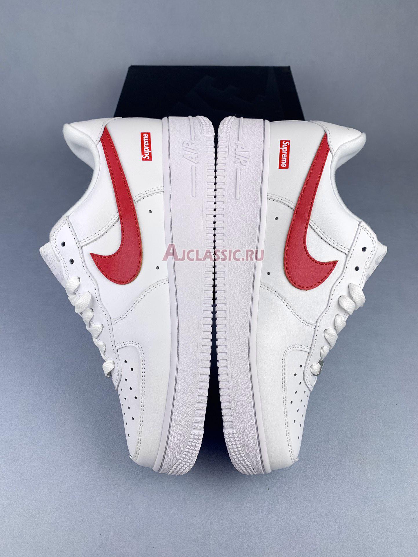 New Supreme x Nike Air Force 1 Low "Box Logo - Speed Red" Shanghai Exclusive CU9225-101-2 Shoes