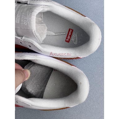 Buy Supreme x Nike Air Force 1 Low "Box Logo - Speed Red" Shanghai Exclusive CU9225-101-2 Quality Reps Replicas Shoes