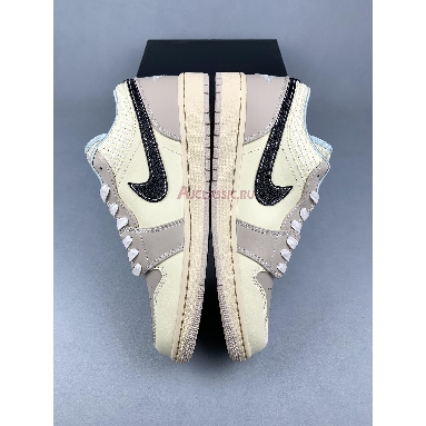 Buy Air Jordan 1 Low SE "Sanddrift Glacier Blue" HQ3440-101 Quality Reps Replicas Shoes