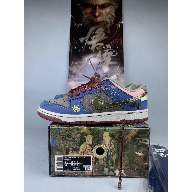 Buy Black Myth Wukong x Nike Dunk Low "Blue Grey" DV2433-109 Quality Reps Replicas Shoes